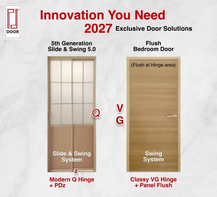 Pd Door 2026 Mobile Banner 1 Pd door New Launch in March 2026. 1 Woodlike textured Sliding Door N System