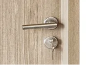 Lockset (Front View) (1 Side Key Thumb Turn)