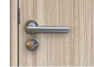 Lockset (Back View) (1 Side Key Thumb Turn)