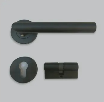 Black S/S Lockset ( 2 Side Key ) ironmongery set