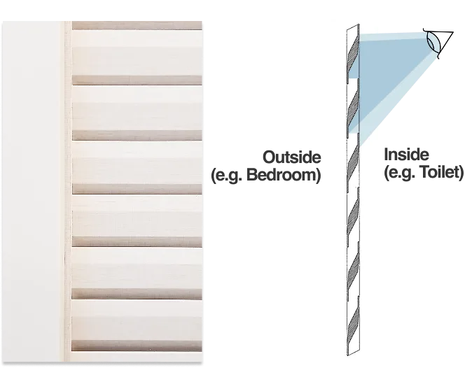 Lv 6 Louvres Visual and Diagram of Spaces in Between